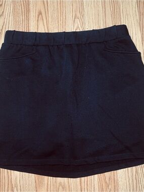 Kim Rogers Black Stretch Mini Skirt Size M
